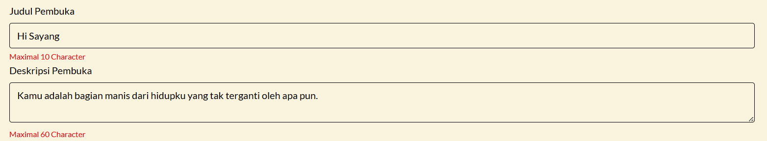 Tutorial Ubah Opening Simple Joykado